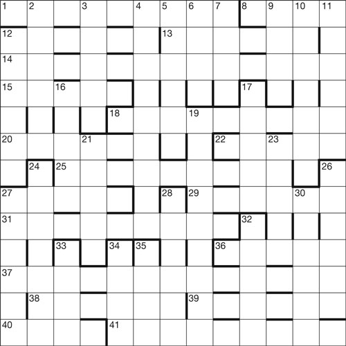 Centenary crossword