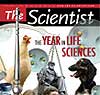 Cover of The Scientist magazine