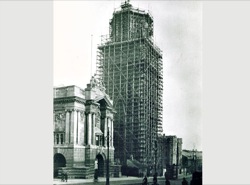 Construction of the Wills Memorial Building