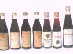 The changing design of Ribena bottles