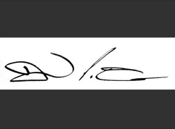 David Puttnam's signature