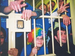 Bristol students behind bars