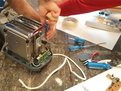 Hacking a toaster