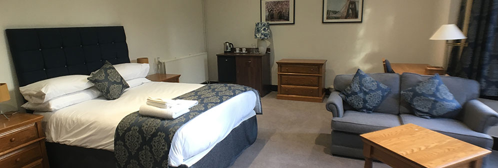 Bedroom in suite 1. 