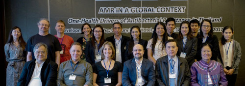 A group photo of the AMR in a Global Context team