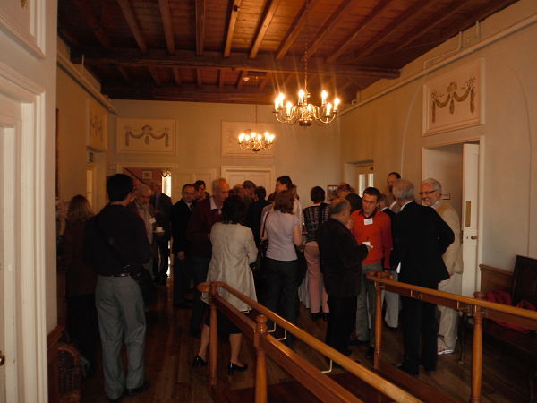 reception on the first evening of the conference