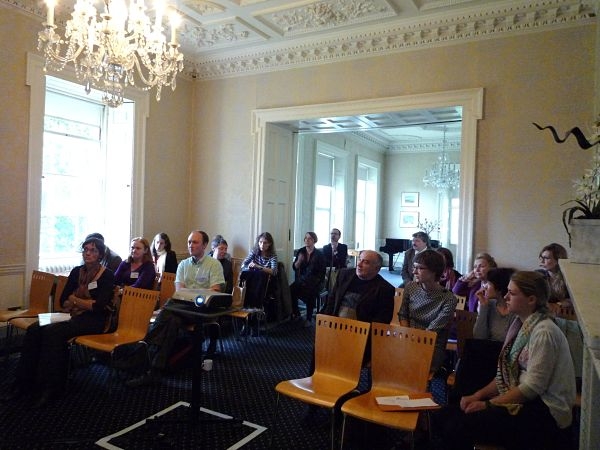 The audience at Alexandre Stroev's paper