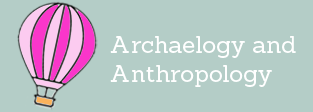 A linked button that takes you to the archaeology and anthropology articles