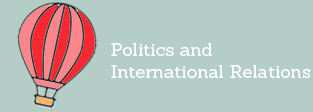 A button linking to the Politics and International Relations articles.