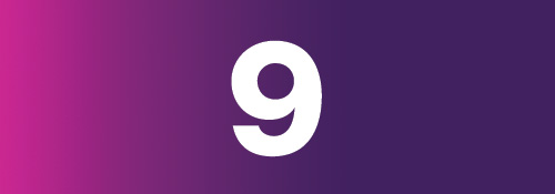 The number 9