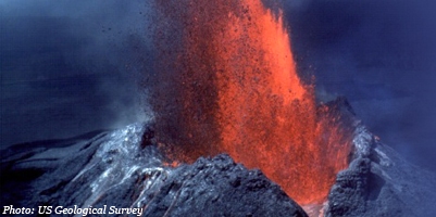 US Geological Survey volcano image