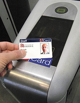 ASSL barrier with smartcard