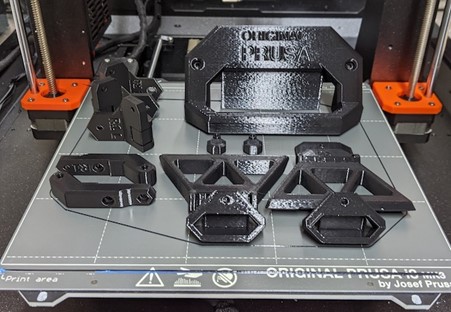 Example 3-D printed parts 