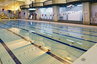 University of Bristol swimming pool.