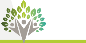 the Thrive logo, an abstract depiction of a tree with leaves