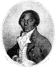Olaudiah Equiano (c.1745 - 1797), a leading influence in the abolition of slavery