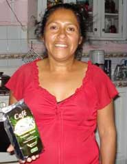 Coffee producer Marta Danelia Gonzáles Espino