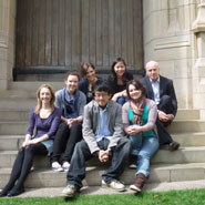 From top right (clockwise) Dr Michael Naughton, Lindsey Bell, Steve Cheng, Jess Wood, Madeline Williams, Amanda Bell and Gabe Tan