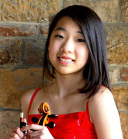 Julia Hwang, one of the performers at Prom on the Close