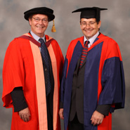 From left to right: Dr Andrew Garrad and Professor Alan Champneys