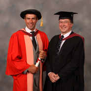 From left to right: Mr Iain Percy and Mr Bob Reeves