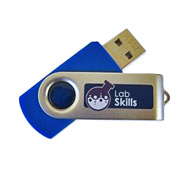 An image of the Chemistry LabSkills memory stick