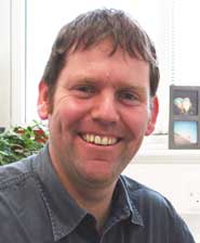 Dr Stuart Mundell, winner of the 2010 Novartis Prize