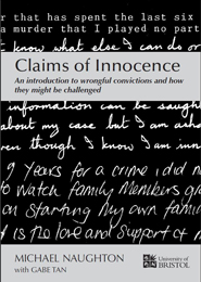 Front cover of Claims of Innocence