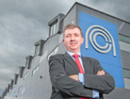 Peter Chivers, Chief Executive of the NCC, outside the award-winning building