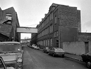 The Wills factory on Upton Road in 1983