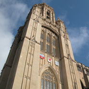 The tower of the Wills Memorial Building