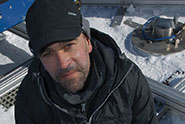 Professor Martin Siegert during the Lake Elsworth mission, December 2012