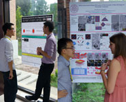BCFN students discuss their work at Tsinghua University
