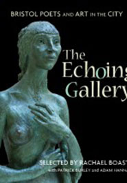The cover of The Echoing Gallery features 'Kathleen', a sculpture in Bristol Museum & Art Gallery