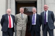 Left to right: Professor Sir Steve Smith, Vice-Chancellor University of Exeter, Professor Colin Riordan, Vice-Chancellor of Cardiff University, Professor Kevin Edge, Deputy Vice-Chancellor University of Bath, Professor Sir Eric Thomas, Vice-Chancellor University of Bristol