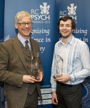 Dr Guy Undrill and Nicholas Deakin with their awards
