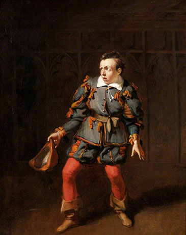 J. B. Buckstone as Spado in 'The Castle of Andalusia' by John O'Keefe, Haymarket Theatre, 1833 by Robert William Buss