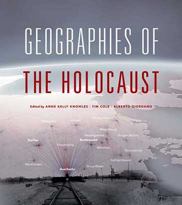 Image of the cover of Geographies of the Holocaust 