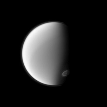 Image of Titan courtesy of NASA