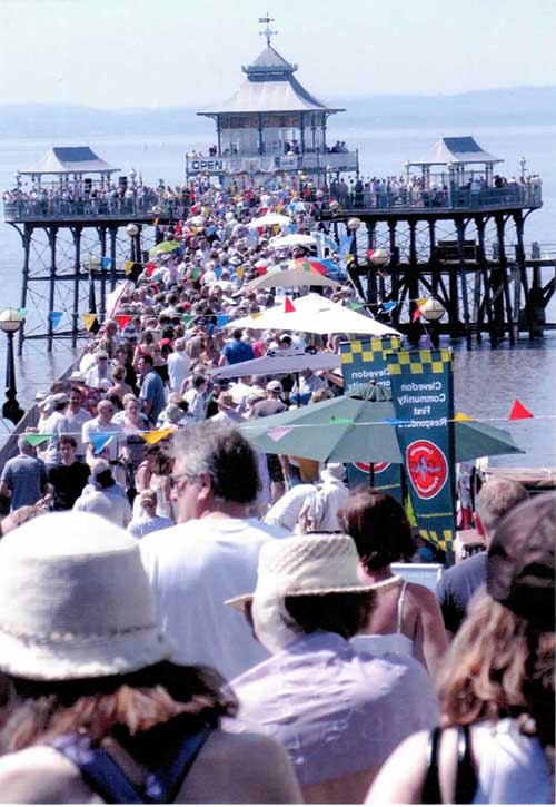 Image of Clevedon Pier open day