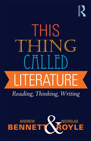 Image showing cover of 'This Thing called Literature'