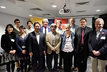 Delegates at the Bristol-Heidelberg-Kyoto symposium