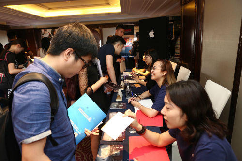Careers fair in Shanghai