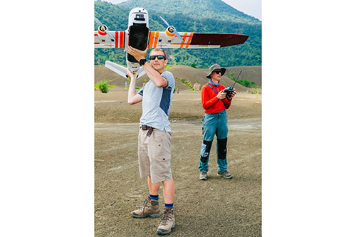 October: Manam volcano drones | News and features | University of Bristol