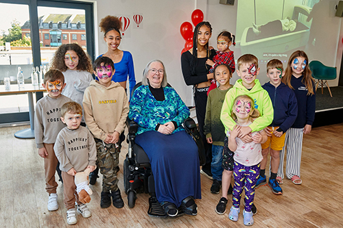 Children of the 90s’ founder, Professor Jean Golding OBE, with CO90s participants