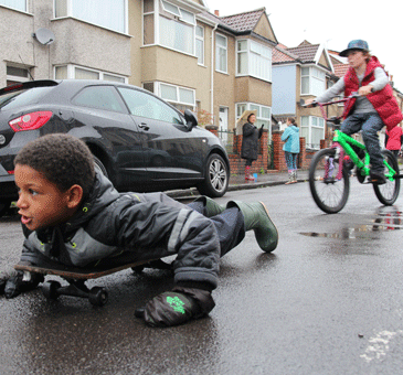 Image illustrating street play initiative