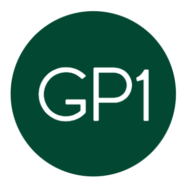 Green GP1 logo