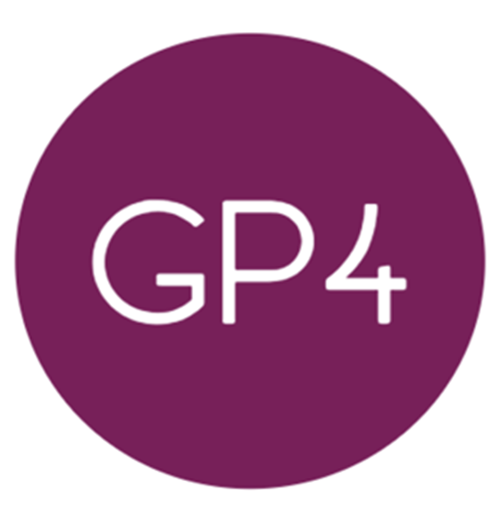 Purple GP4 logo