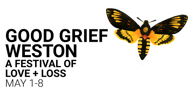 Good Grief Weston 1-8 May 2023 logo