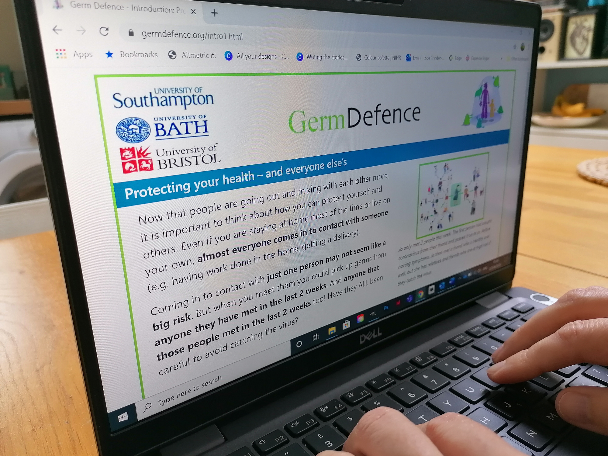 Germ Defence website.